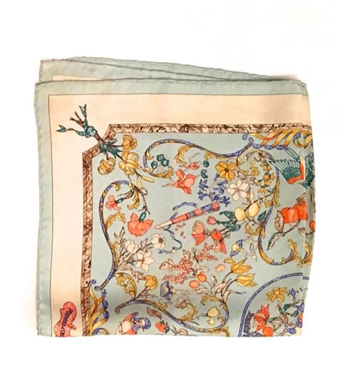 foulard hermes vert|vintage Hermes scarf price guide.